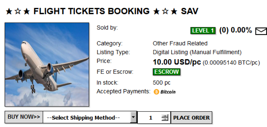 travel-fraud-in-the-darknet-flight-tickets
